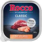 Rocco 27x300g Rocco Classic tálcás nedves kutyatáp- Marha & lazac