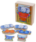  Fa öltöztető elefánt 14 x12 x4 cm