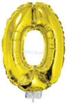 Funny Fashion Számos lufi - 0, arany, 42 cm