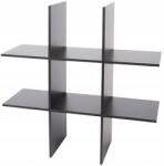 Cardsplitter Fa polc Cardsplitter 55 x 20 cm fekete (3209082CS)