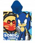  Sonic, a sündisznó Prime strand törölköző poncsó 55x110 cm (Fast Dry) (12)