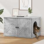 vidaXL Macska Ház Beton 85 x 55 x 50 cm Faanyag (8000728)