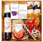Spichlerz Zdrowia Ajándékkosár Ajándék Tea Kávé Méz Csokoládé Málna Szirup (5906138923738)