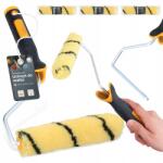 TRCR 3x Festőhenger 15 cm Festék Latex Lakk Nedvszívó Fogantyú H0 (SE030103497)