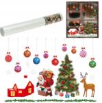 Hurtnet Karácsonyi matricák üveg ablak dekoráció mikulás karácsonyi dekoráció (SKU: 3677)