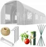 Plonos Kerti alagút 2 x 4, 5 m (9 m2) fehér Plonos (4972-B) - allegro