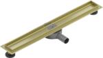 Mexen Flat 360° corp pentru scurgere liniară rotativă 70 cm, auriu periat - 1A40070 (1A40070)