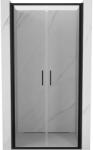 Mexen Exo uși de duș duble batante 110 cm, transparent, negre - 814-110-000-70-00 (814-110-000-70-00)