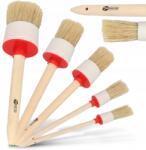 Polax 5x Festő ecset Kerek 20 30 40 50 60 mm Bútorfestés Fali Z1-P (SE030107622)