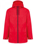 KARIBAN Kapucnis vízálló dzseki micropolár béléssel Kariban vörös