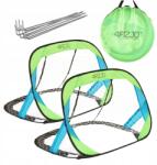 4FIZJO Labdarúgó Kapu Szett Önkibontó Pop-up Focihoz 2 Db-os (Składana bramka do piłki nożnej GOAL01)