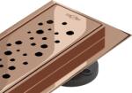 Mexen Flat 360° M12 rigolă liniară rotativă 100 cm, aur roz - 1621100-40 (1621100-40)