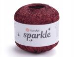 YarnArt Sparkle metál kordon sötét piros 1345