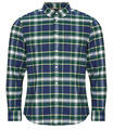 Tommy Hilfiger Rövid ujjú ingek HERO FLANNEL TARTN CHCK RF SHIRT Zöld EU M
