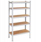 Humberg Tárolószekrény fém Humberg 180 x 90 x 30 cm max 175 kg polconként (4843)