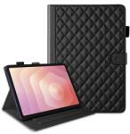  LATTICE Husă rabatabilă pentru Samsung Galaxy Tab S11 negru