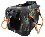 M-PETS REMIX szállítótáska 2in1 póráz/vállpánt XS 41x28x28cm terepszín (M10703699)