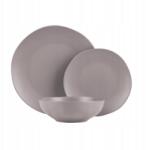 Berlinger Haus Étkező tányér készlet 18 db Taupe kollekció (bh10023)