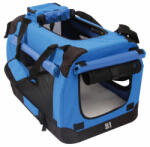 M-PETS FLOW összehajtható kisállatszállító táska S 51x33x33cm kék (M10702117)