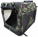 M-PETS COMFORT szállítótáska összehajtható M 61x41x41cm terepszín (M10703299)