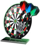  Dart trófea, dartstábla nyilakkal, akril