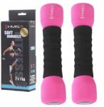 HMS Hantelki 2x1 kg Női Edzősúlyok Habszivacs Edzőkészlet 2db (17-47-212)