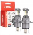 AMiO LED-es autó izzók Hybrid H4 H19 6000K Canbus 60W sorozat