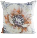 Takoy Len textúrájú díszpárnahuzat LEN finom virágmintával-HF-469932