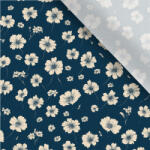 Takoy Jersey Takoy mini blue flowers Amarilis