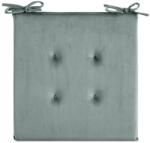 Takoy Bársony ülőpárna GAJA dekor steppeléssel és praktikus megkötővel-HF-463967