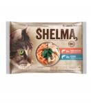 Shelma Nedves macskaeledel Ízkeverék keverék 4x85g Shelma