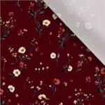 Takoy Jersey Takoy mini bordó virágok Floriette