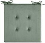 Takoy Bársony ülőpárna GAJA dekor steppeléssel és praktikus megkötővel-HF-463966