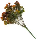  Mini pozsgás csokor barna - kosarbolt