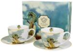 Duo Gift Porcelán teáscsésze szett - 280ml - Monet: Hölgy esernyővel