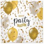 PAW Elegant Balloons papírszalvéta 33x33cm, 20 db-os