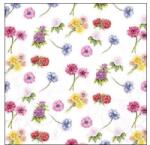 Ambiente Flower Festival papírszalvéta 25x25cm, 20db-os