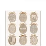 Ambiente Masnis tojások papírszalvéta 25x25cm, 20db-os