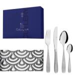 Pozzi Milano Rozsdamentes acél evőeszköz szett 24db-os - Silver