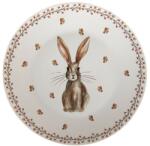 Clayre & Eef Porcelán desszertes tányér - 20cm - Nyuszis