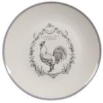 Clayre & Eef Porcelán tányér - 20x2cm - French Rooster