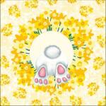 Ambiente Húsvéti mintás papírszalvéta 33x33cm, 20db-os