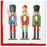 PAW Nutcrackers Soldiers papírszalvéta 33x33cm, 20db-os