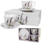 Duo Gift Porcelán csésze szett - 250ml - Levendulás