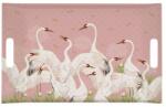 Easy Life Design Műanyag tálca 47x31cm, Dancing Herons