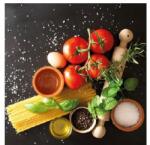 Ambiente Italian Food papírszalvéta 25x25cm, 20db-os