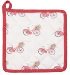 Clayre & Eef Edényalátét - 20x20cm - Red Bicycle