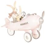 Clayre & Eef Húsvéti dekoráció - Nyuszik repülővel