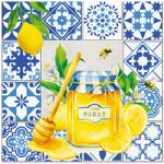 PAW Citrus And Honey papírszalvéta 33x33cm, 20 db-os