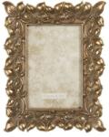 Clayre & Eef Képkeret, virágos antikolt arany színű